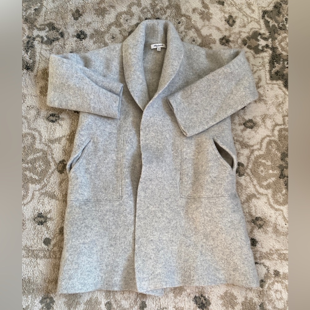 Madewell 100% merino wool jacket